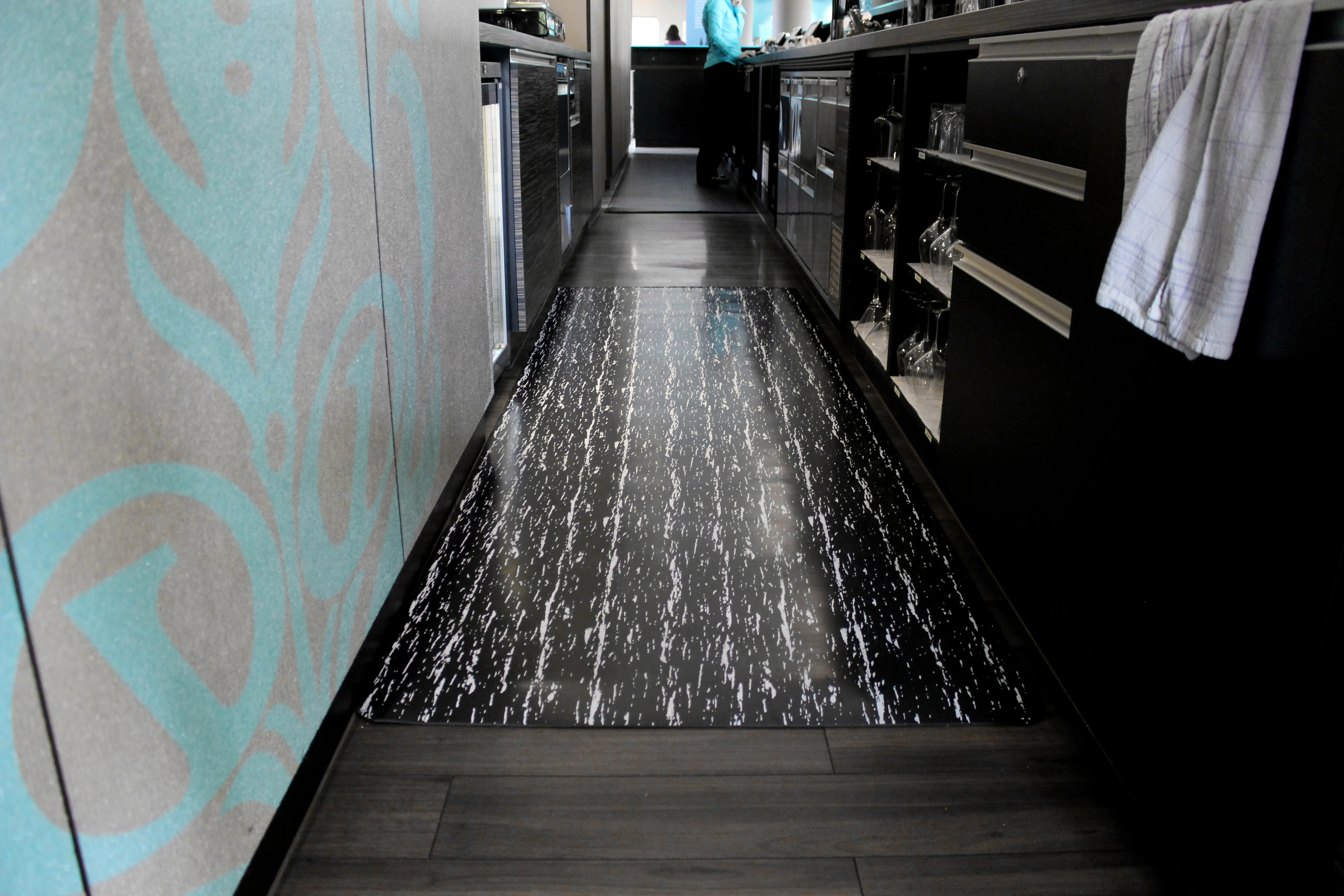 Marble Anti-Fatigue – MT01 20 Marble Anti Fatigue Black catering